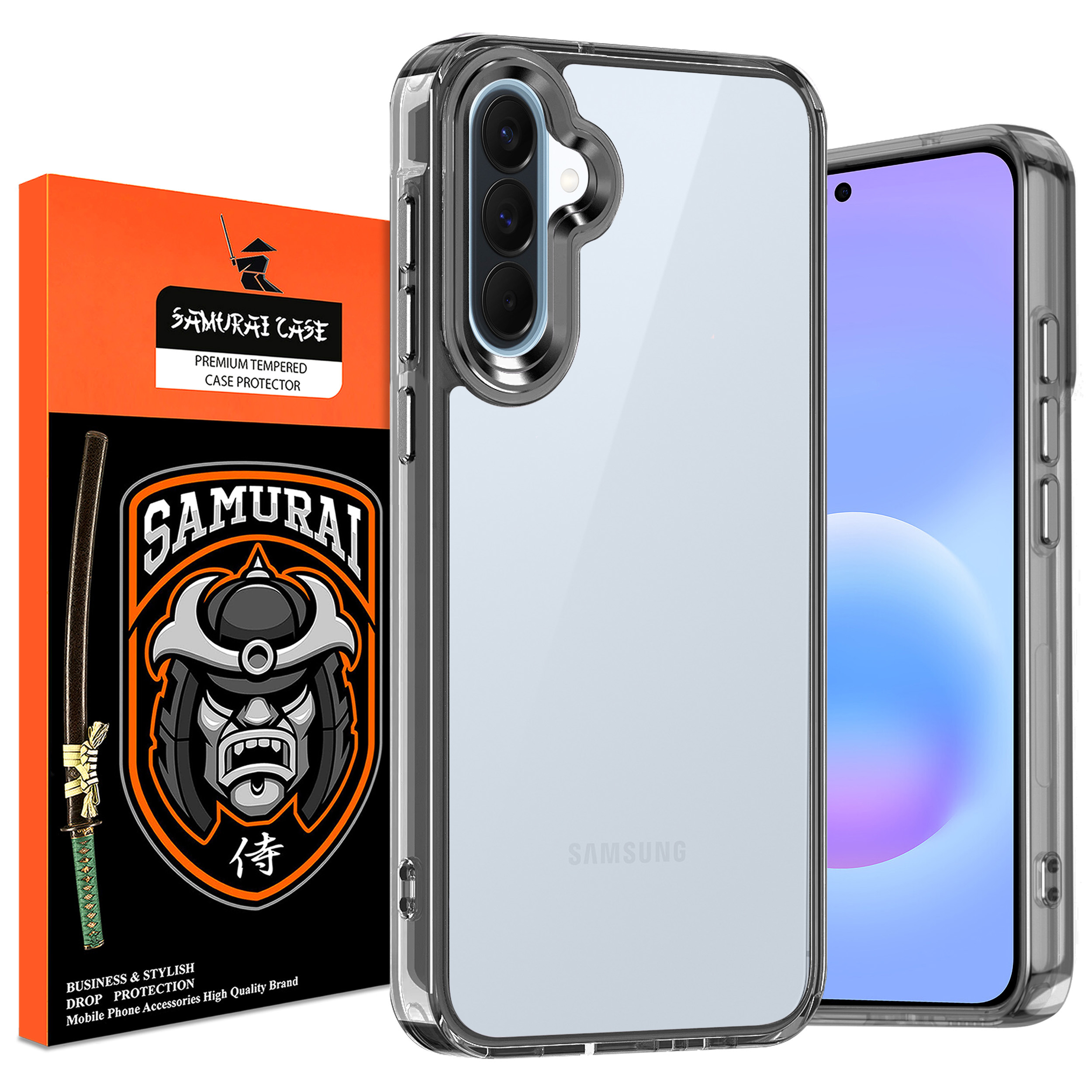 کاور سامورایی مدل Crystal Shield مناسب برای گوشی موبایل سامسونگ Galaxy A57 5G