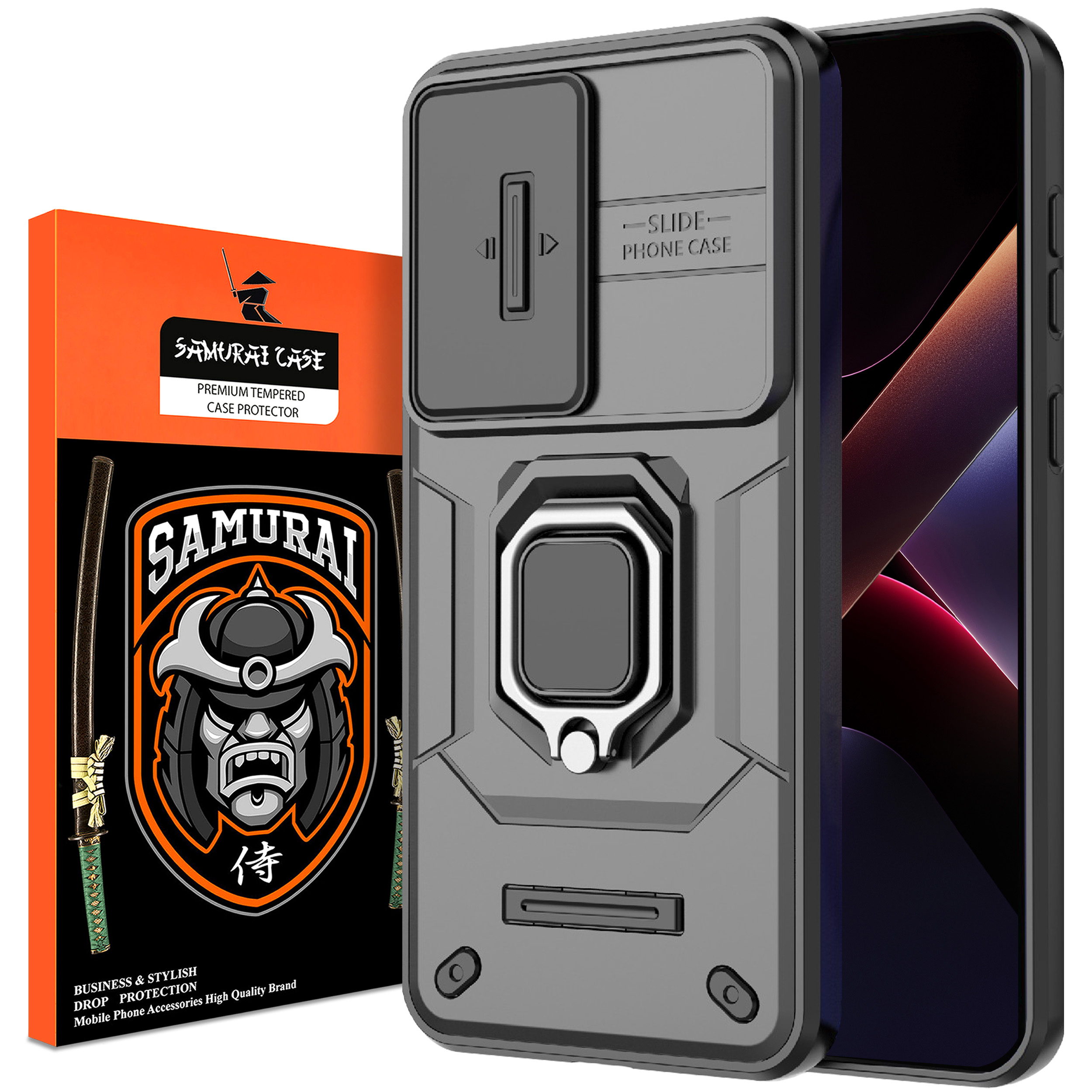 کاور سامورایی مدل Shockproof مناسب برای گوشی موبایل شیائومی Poco X7 Pro