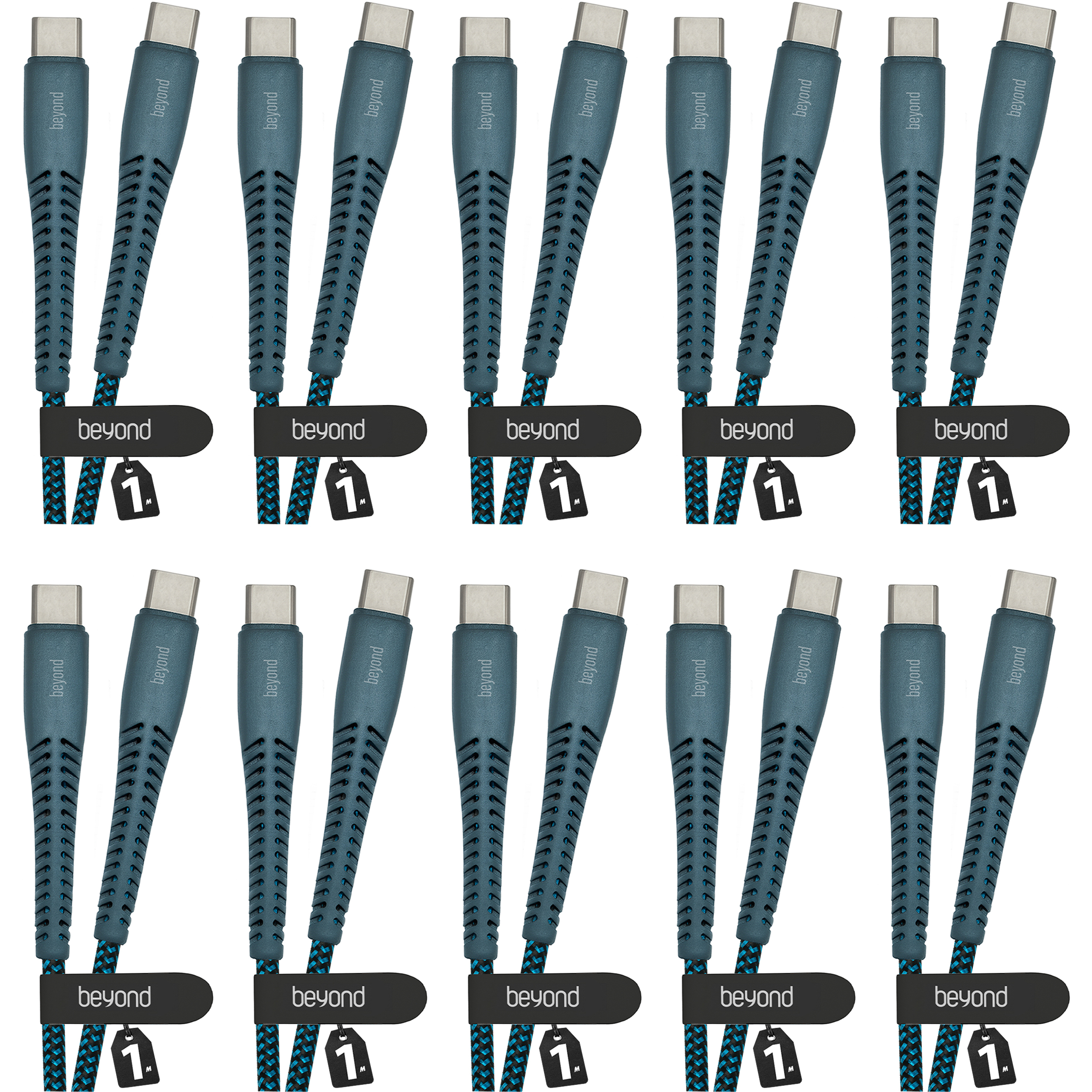 کابل USB-C بیاند مدل BCC-301kf  CHARGE DATA طول 1 متر بسته 10 عددی