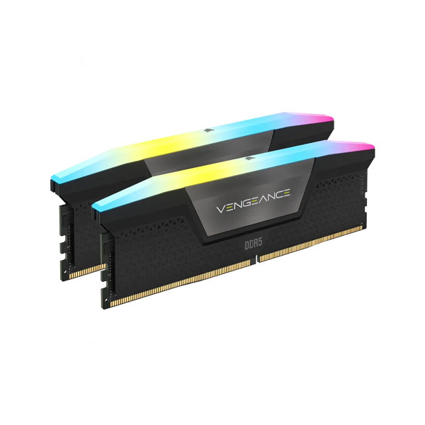 رم دسکتاپ کورسیر مدل CORSAIR VENGEANCE RGB 32GB DDR5-6000 CL36 - Image 2