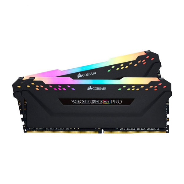 رم دسکتاپ کورسیر مدل CORSAIR VENGEANCE RGB PRO 64GB DDR4-3200 CL16