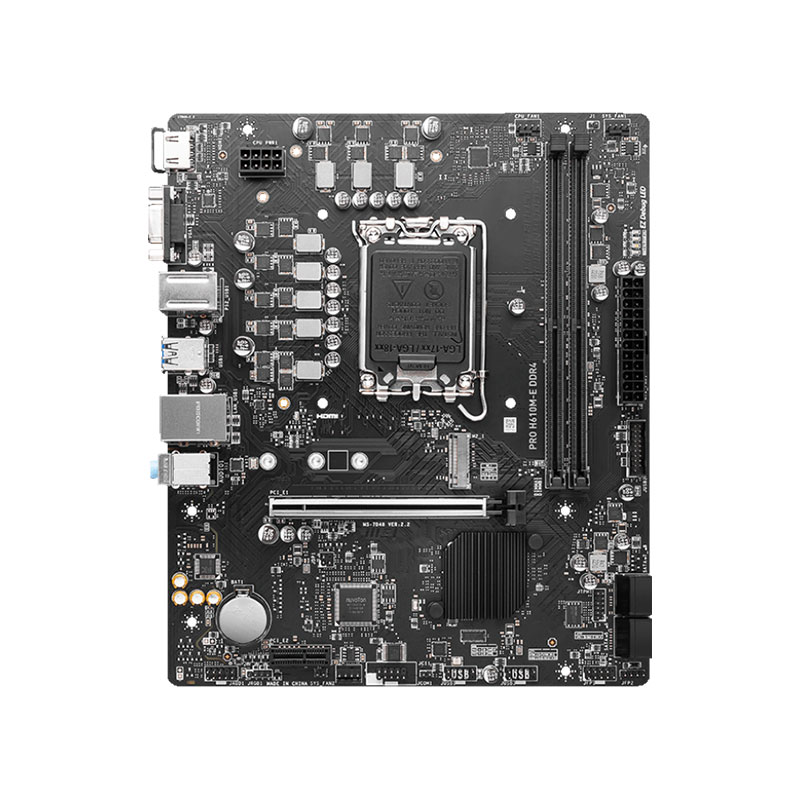 مادربرد ام اس آی مدل MSI PRO H610M-E DDR4