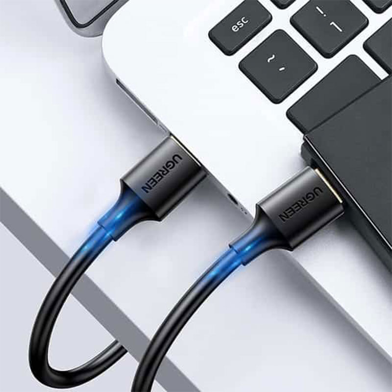 کابل (Data Link) USB 2.0 یوگرین مدل Ugreen US102-10309 1M - Image 2