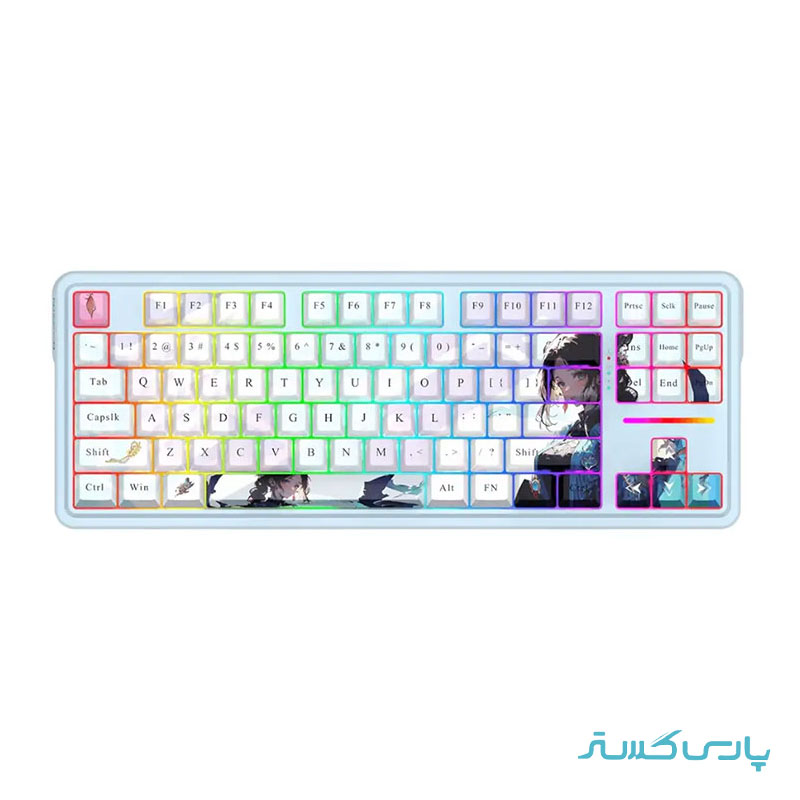 کیبورد باسیم/بی سیم گیمینگ ردراگون مدل Redragon ANTONIUM PRO K728 AK RGB