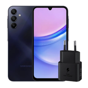 گوشی موبایل سامسونگ مدل Galaxy A15 4G ظرفیت 128 گیگابایت رم 6 گیگابایت - ویتنام به همراه شارژر 25 وات سامسونگ